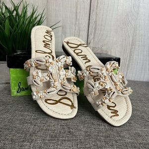 Sam Edelman Bay Beachy Shells Slip On Sandals